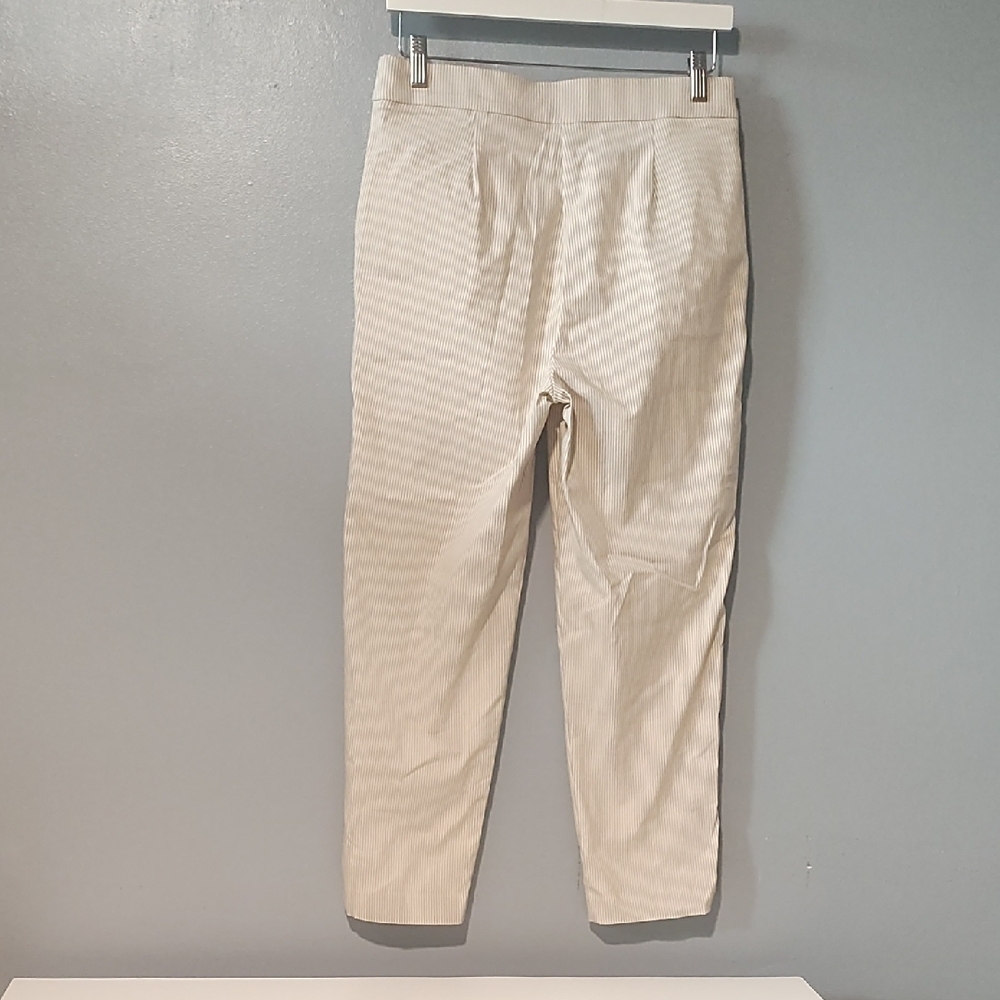 Counterparts Women's Cream with White Pin Striped Pants - Picture 11 of 17